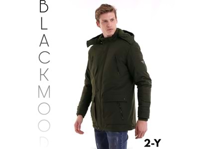 BLACK UZUN PARKA 5355-5350-5365-5430-5426